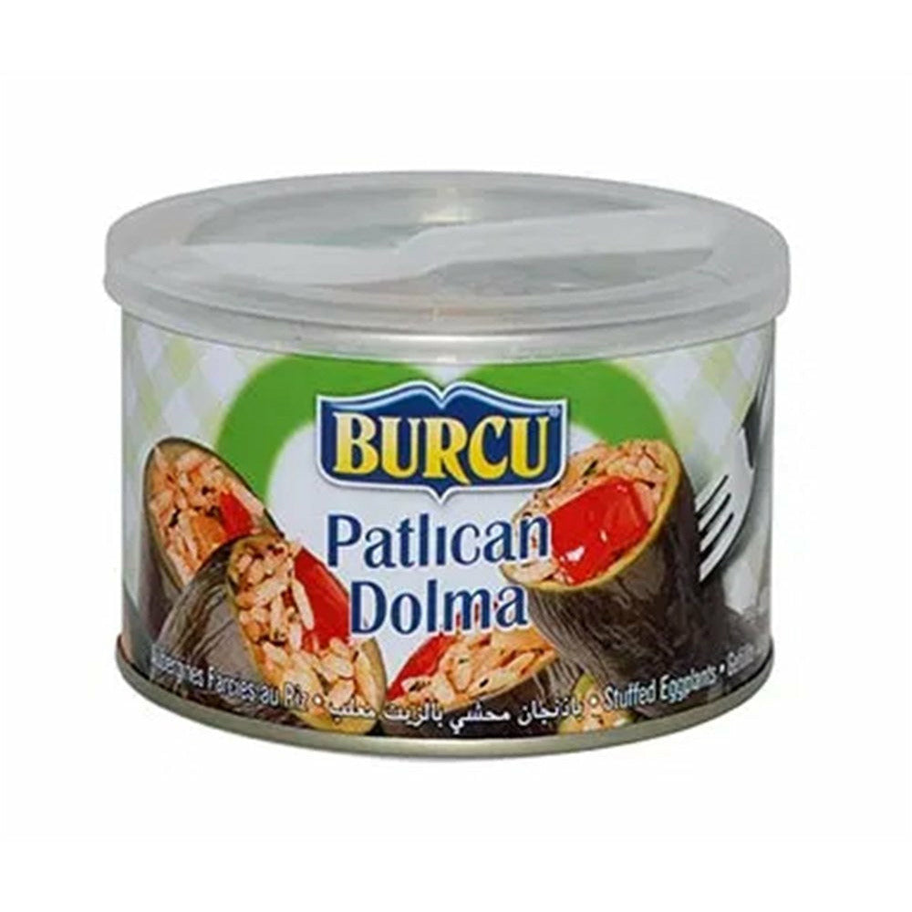 Burcu Eggplant Stuffed Patlican Dolma Can Pack 400g