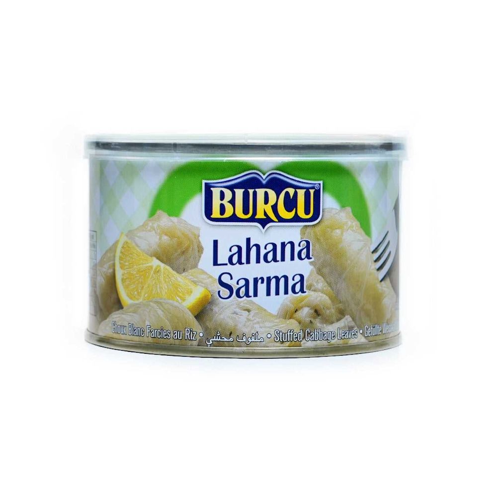 Burcu Stuffed Cabbage Leaves Lahana Sarma Pot 400g