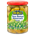 Burcu Taze Bamya Konservesi Fresh Okra Jar 550g