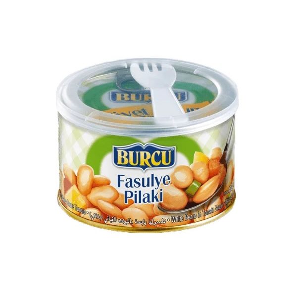Burcu White Beans in Sauce Fasulye Pilaki Can Pack 400g