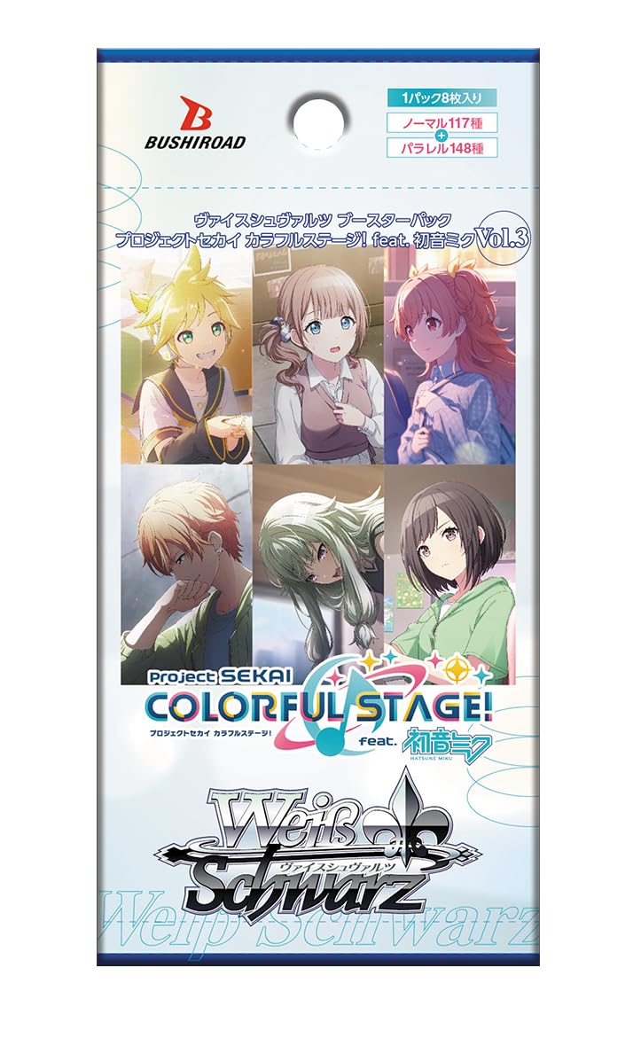 Bushiroad Weiss Schwarz Project Sekai Colorful Stage Booster Box Vol. 3 mit Hatsune Miku