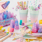 BYONEBYE Unicorn Slime Kit – 36 Pack Non-Sticky & Stretchy Party Favors