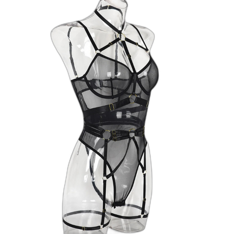 Laced in Lust Roleplay Harness Set