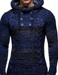 Turtleneck hooded sweater