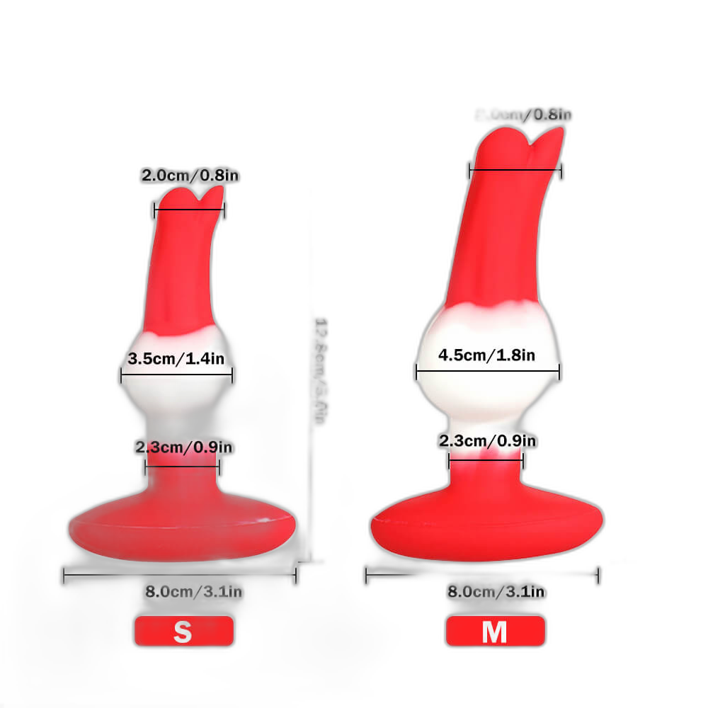 Echo - Vibrating Dildo - Kanis Knot Dildo - Fantasy Dildo With Tail