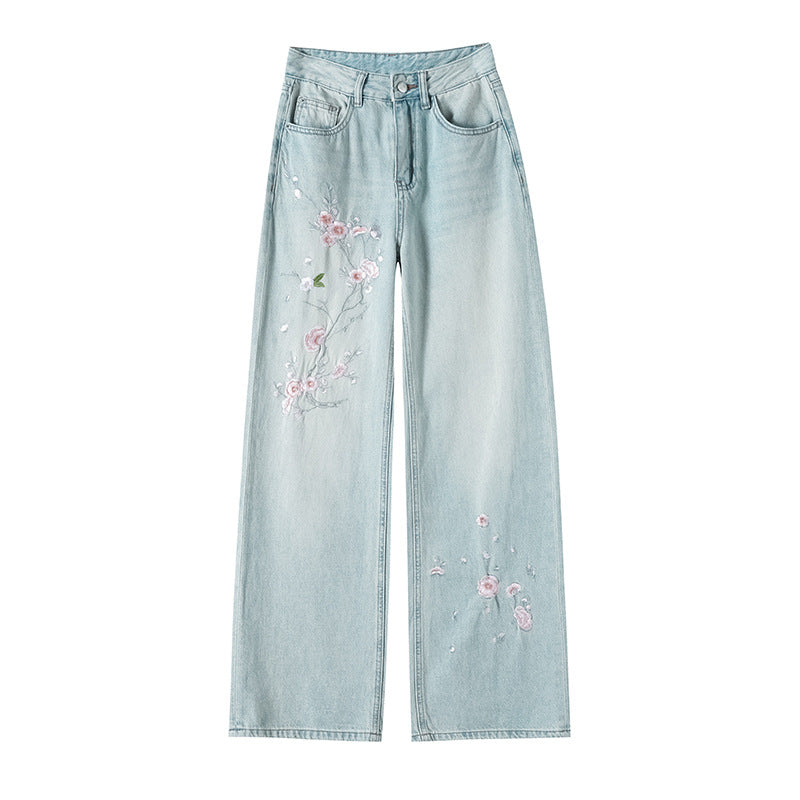 Designer Niche Loose Slimming Floor-sweeping Pants