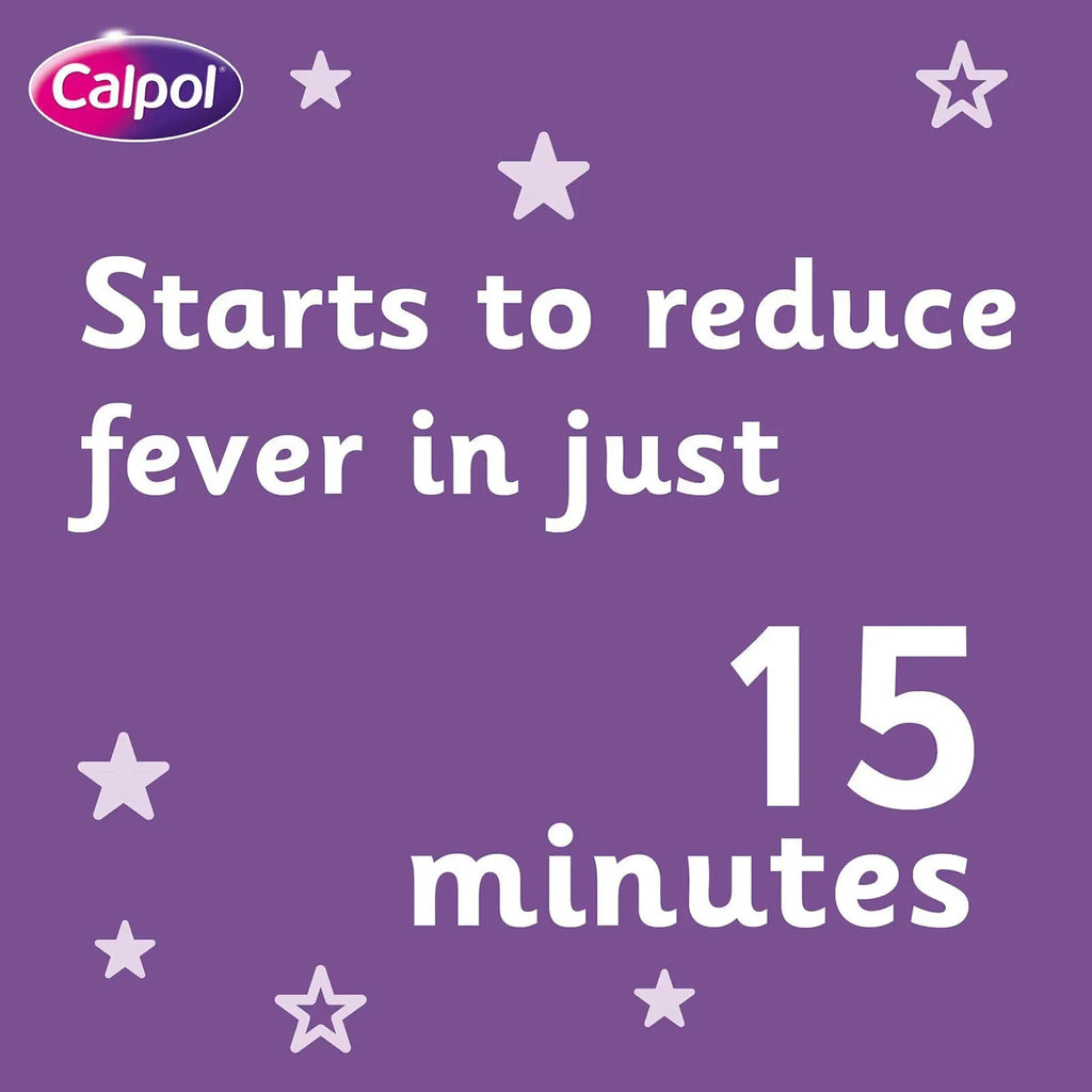 Calpol Sugar Free Infant Suspension Paracetamol Strawberry Flavour 100ml