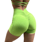 Brushed Fitness Yoga Shorts Women