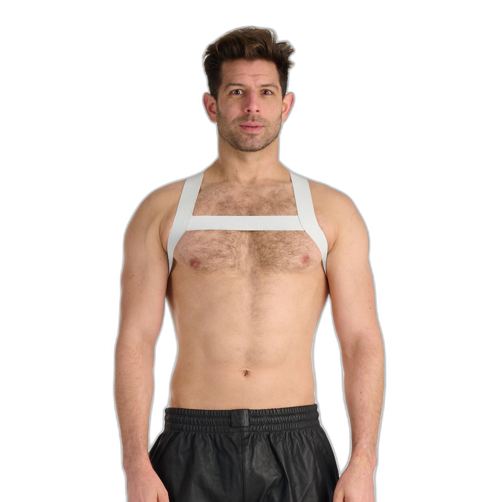 Prowler RED Sports Harness White