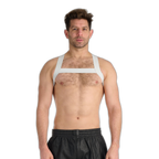 Prowler RED Sports Harness White