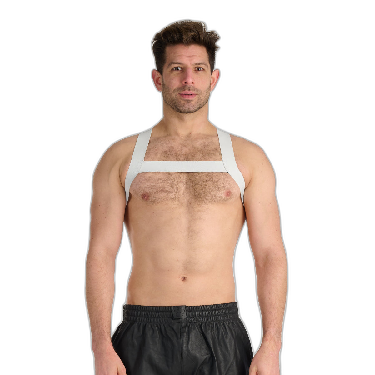 Prowler RED Sports Harness White