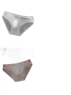 3 Pack Men's Ultra-Thin Seamless Ice Silk Cool-Touch Briefs