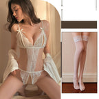 Underwear Women's Sense Sleeping Clothes Convenient Temptation Open Crotch Uniform