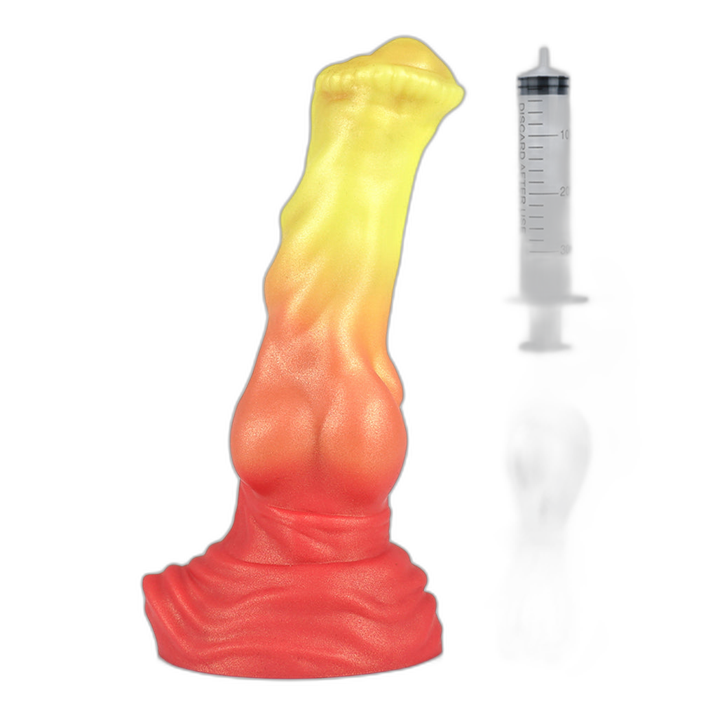 SWISOK Phantom  - Ejaculating Dildo - Cumming Dildo - Knot Dildo
