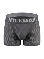 Sponge Cushion Mesh Buttock Boxer Briefs