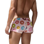 SEOBEAN Playful Donut Cotton Boxers