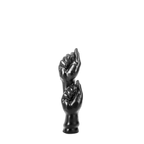 ruff GEAR Double Fist Punch Dildo 9.8 Inch Black