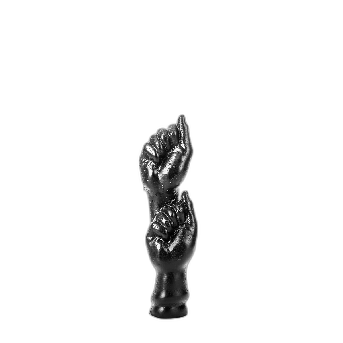 ruff GEAR Double Fist Punch Dildo 9.8 Inch Black
