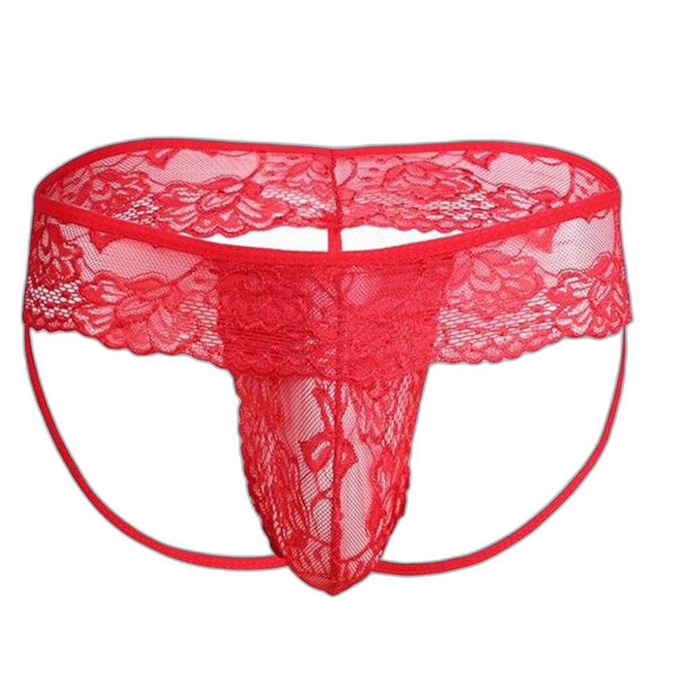 Sexy Men's Lace Erotic Thong