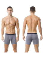 2 Pack Men’s Breathable Athletic Mesh Boxer Briefs