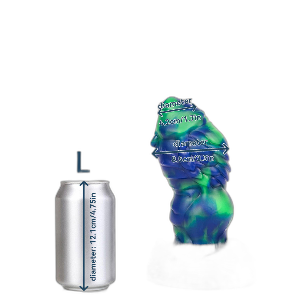SWISOK Bobby - Fantasy Dragon Dildo - Knot Dildo - 4 Sizes Silicone Dildo