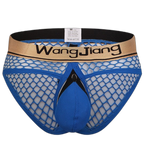 Mens Sexy Mesh Breathable U Convex Pouch Briefs