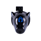 Furjoi Drone Hood Chastity Cage Blue