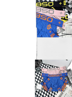 2 Pack Men's Breathable Personalized Low-Rise High-Elastic Briefs