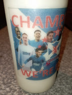 RANGERS FC CHAMPIONS CANDLE