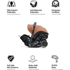 Doona X Infant Car Seat & Stroller - Terracota