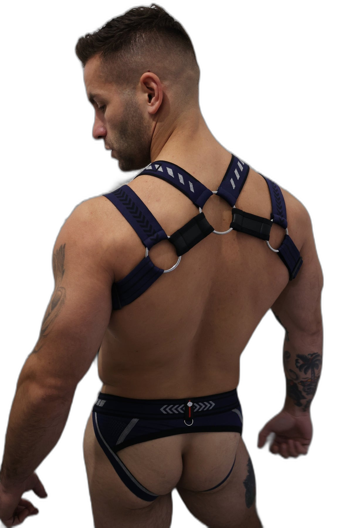 Breedwell Mister Luxe Body Harness Navy