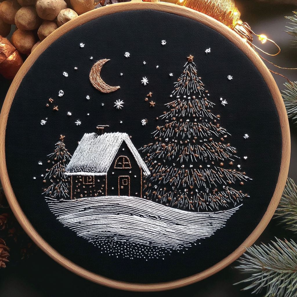 Christmas Snow House Material Package