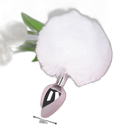 Lola - Bunny Tail Butt Plug - Metal Butt Plug - Anal Sex Toy