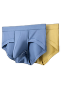 2 Pack Men's Breathable Pouch Separate Modal Briefs