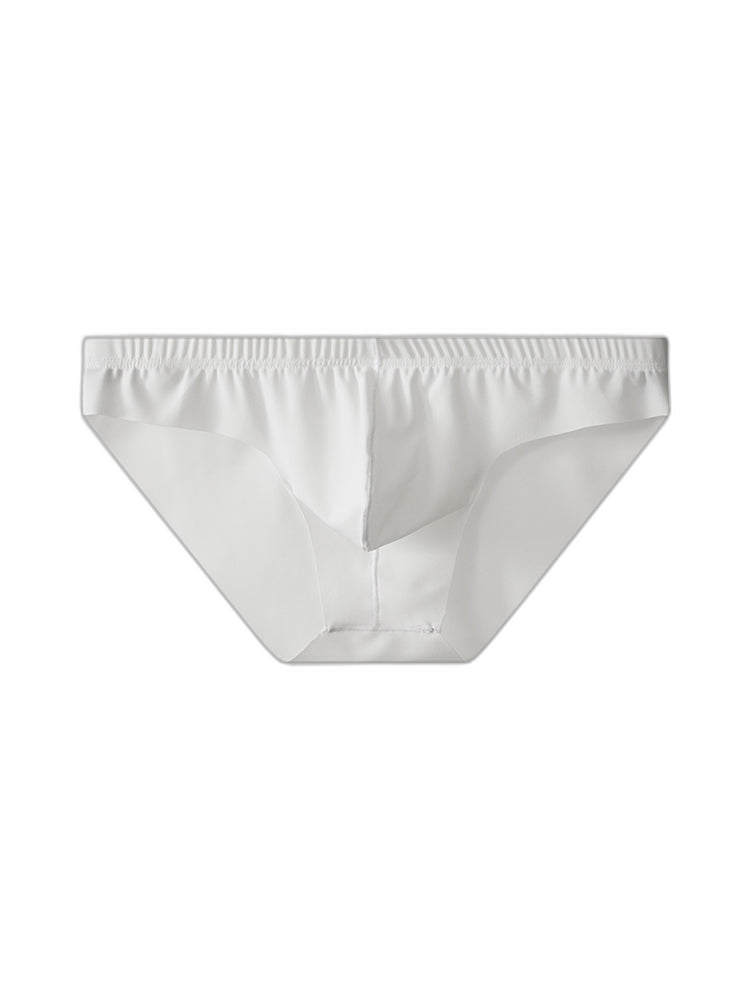 4 Pack Men's Ice Silk Lightweight Breathable Minimalist Briefs
