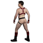 Mr.S Leather X-Factor Carbon Black Body Harness | Black