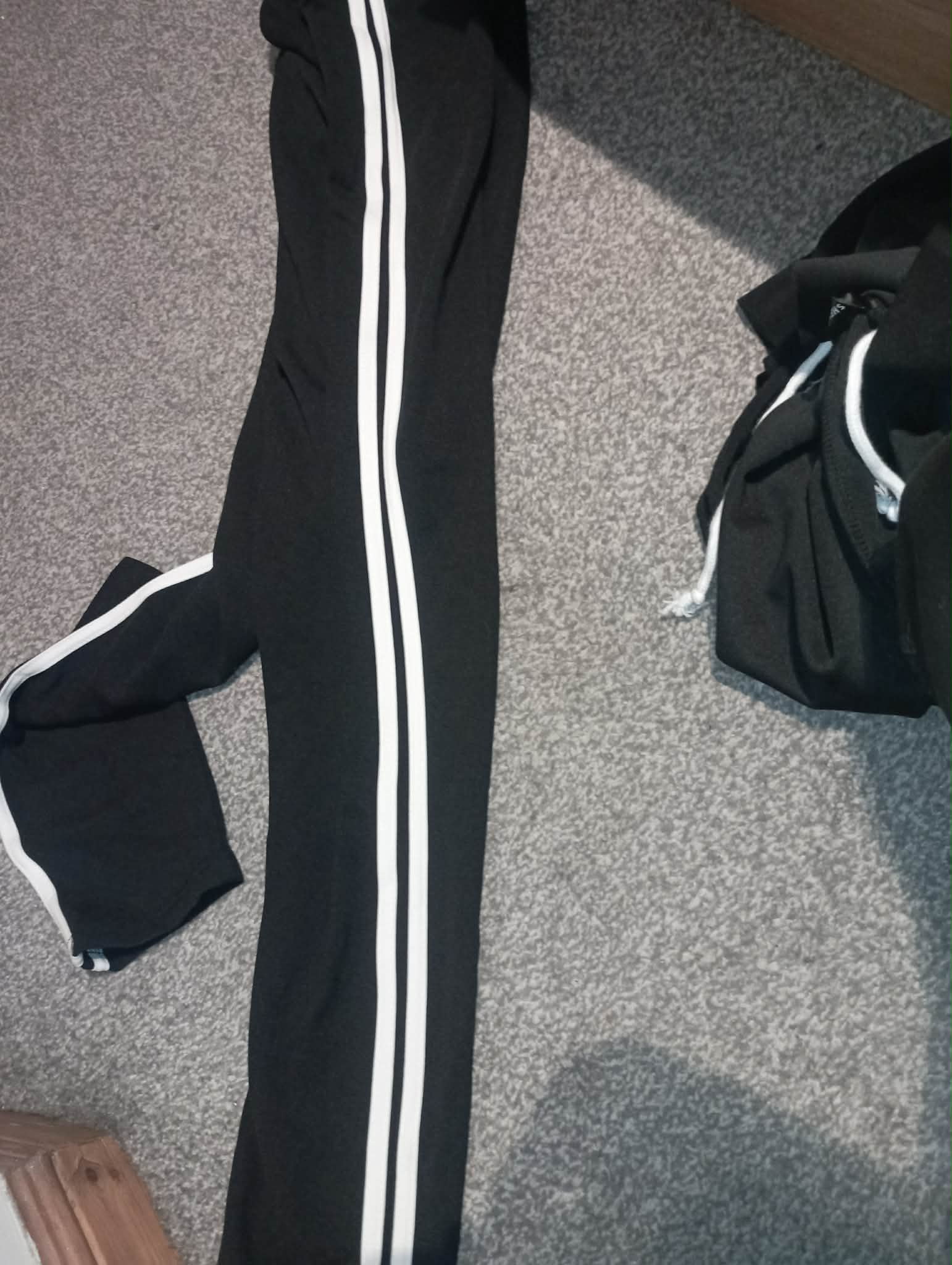 WOMEN'S SHEIN 66 FREEDOM Black top and trousers (Large)