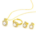Gold Jewellery Set