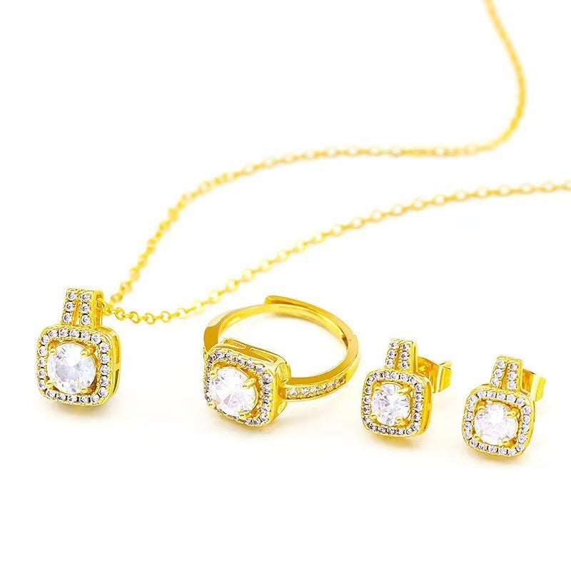 Gold Jewellery Set