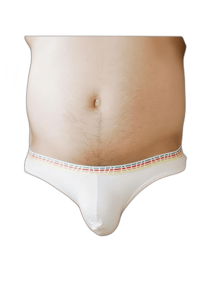 3 Pack Men's Ice Silk Middle-Rise Summer Thongs