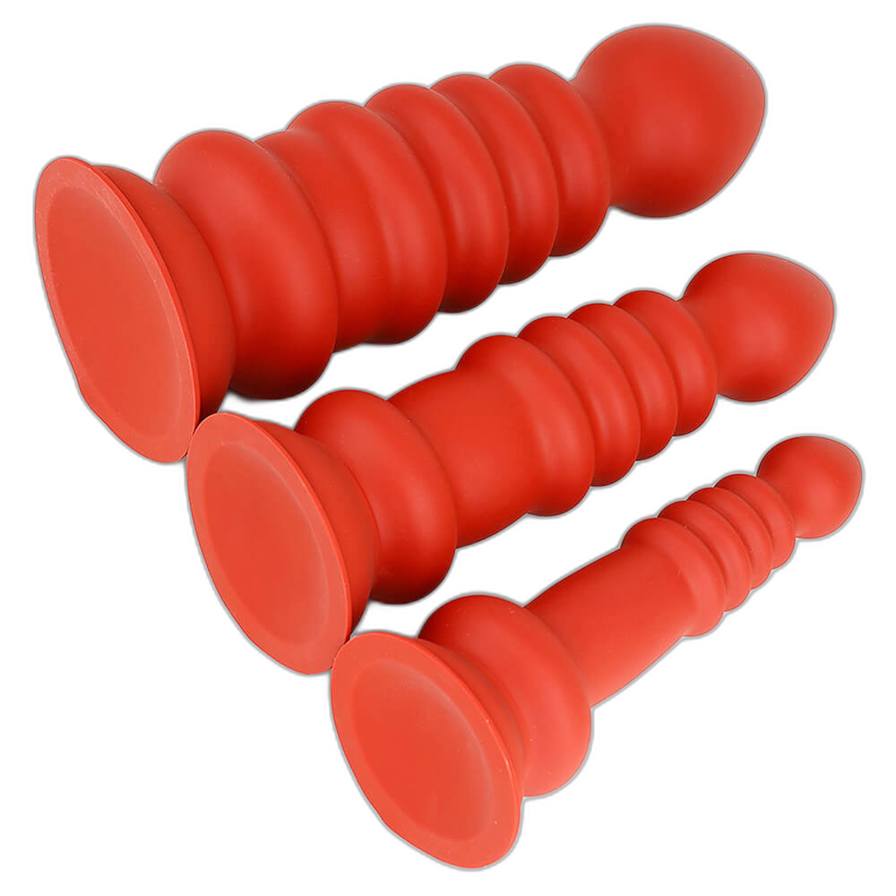 Pili – Ribbed Butt Plug – Dual Density Anal Expander