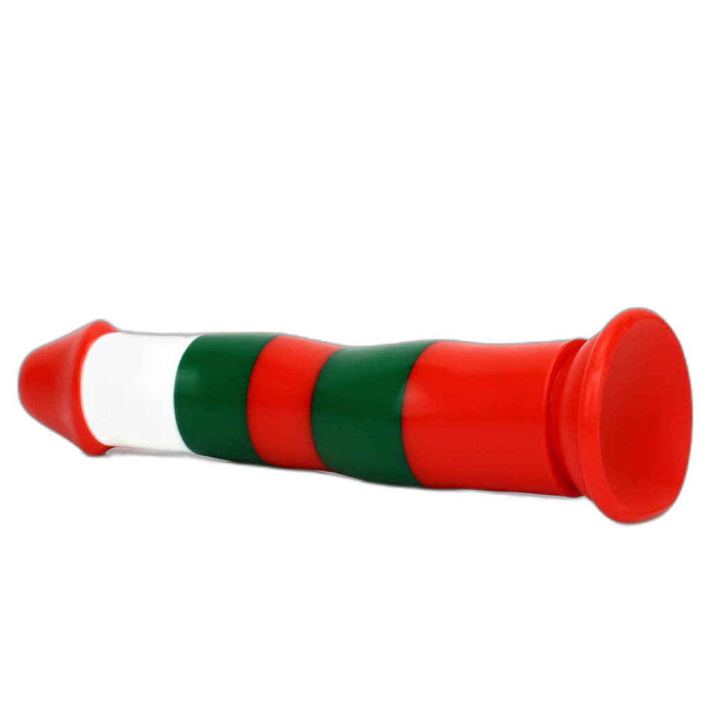 Lian - 8.26 Inch Christmas Silicone Dildo with Suction Cup