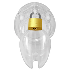 LOCK4D Original Chastity Cage S/M Clear