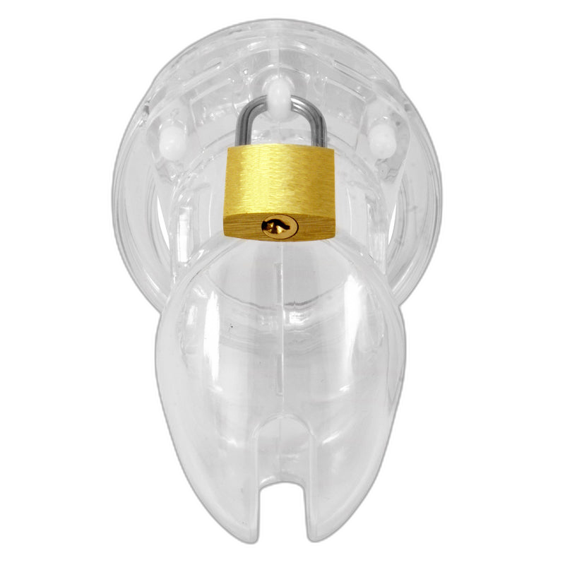 LOCK4D Original Chastity Cage S/M Clear