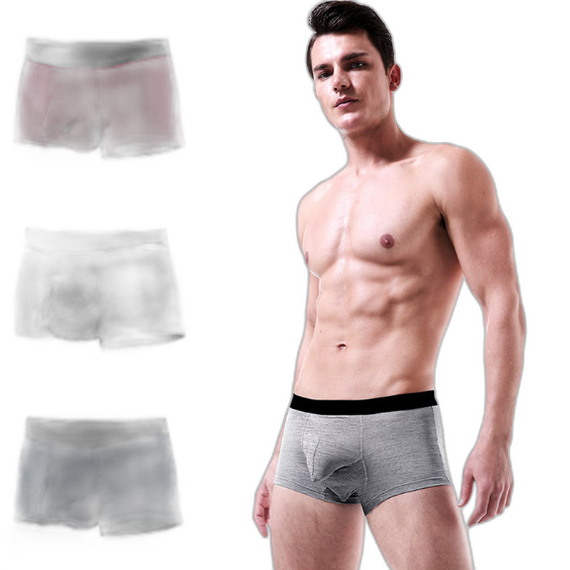 3 Pack Modal Dual Pouch Mens Underwear