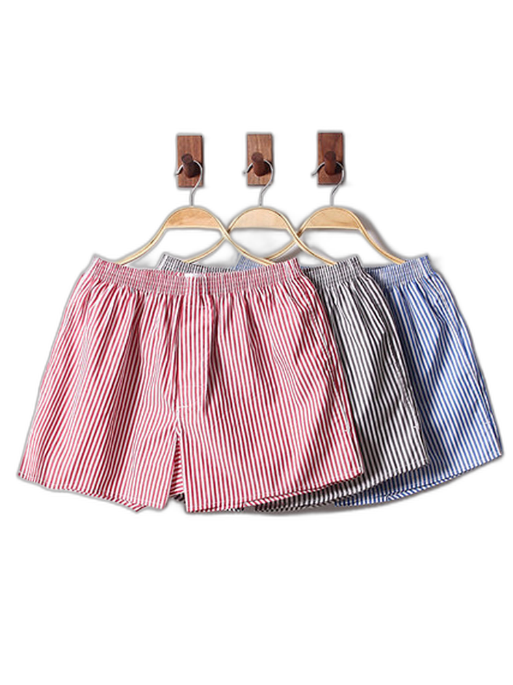 3 Pack Men's Cotton Loose Boxers