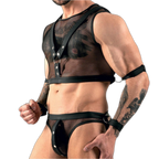 Two Piece Mesh Harness Set