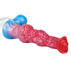 Molten - 10 Inch Inflatable Squirting Knot Dildo - Fantasy Dildo