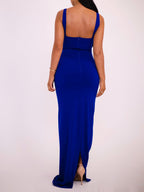 Royal Blue Strappy Bodycon Dress