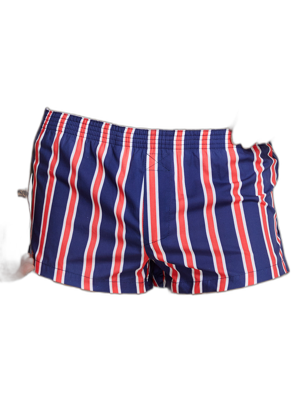 Men's Color Stripes Boxers With Fly